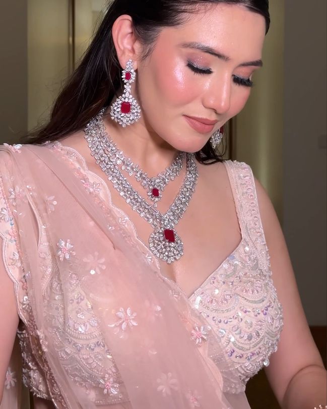Rangroz – Fuchsia Pink Bridal Lehenga