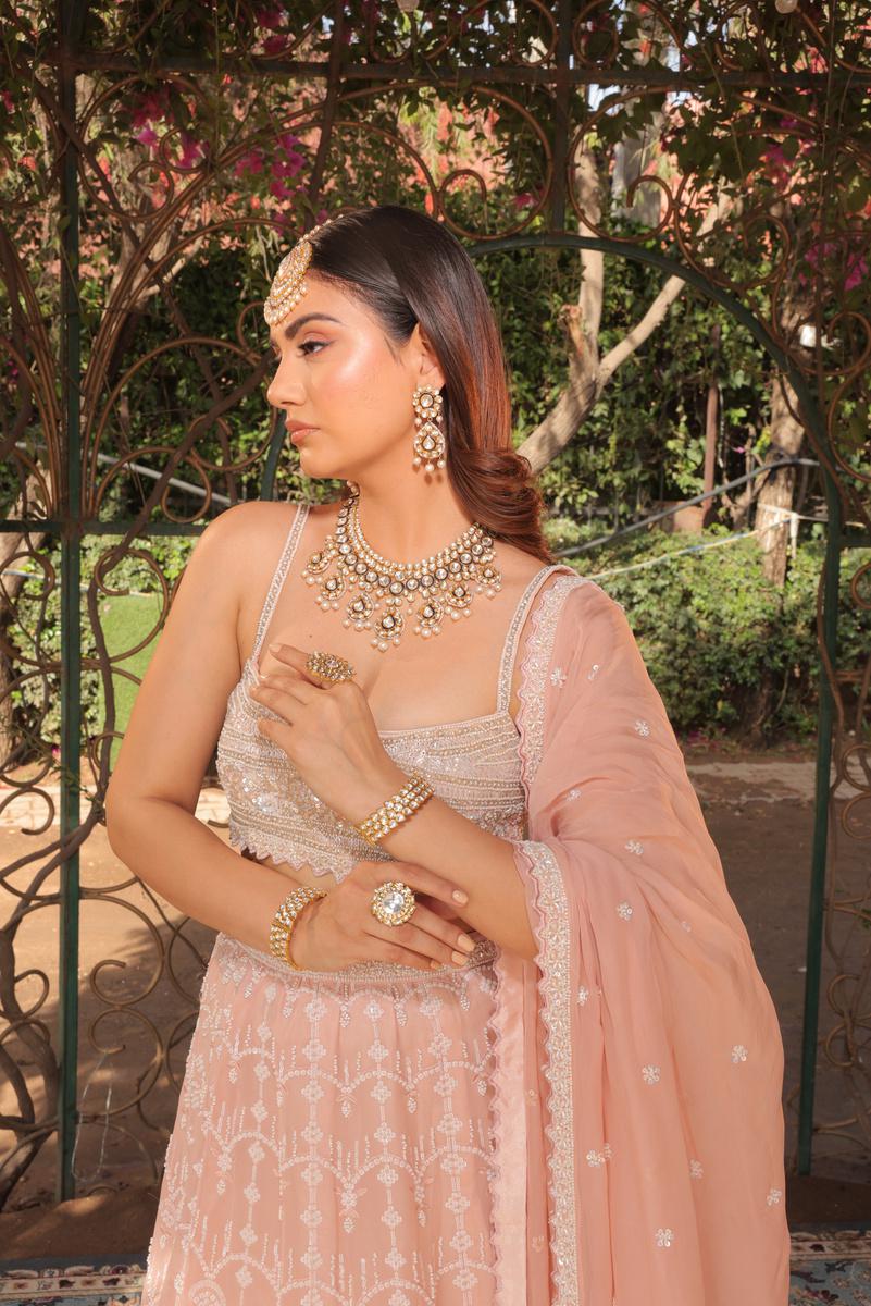 Sitara Glint – Sequin Embroidered Lehenga Set