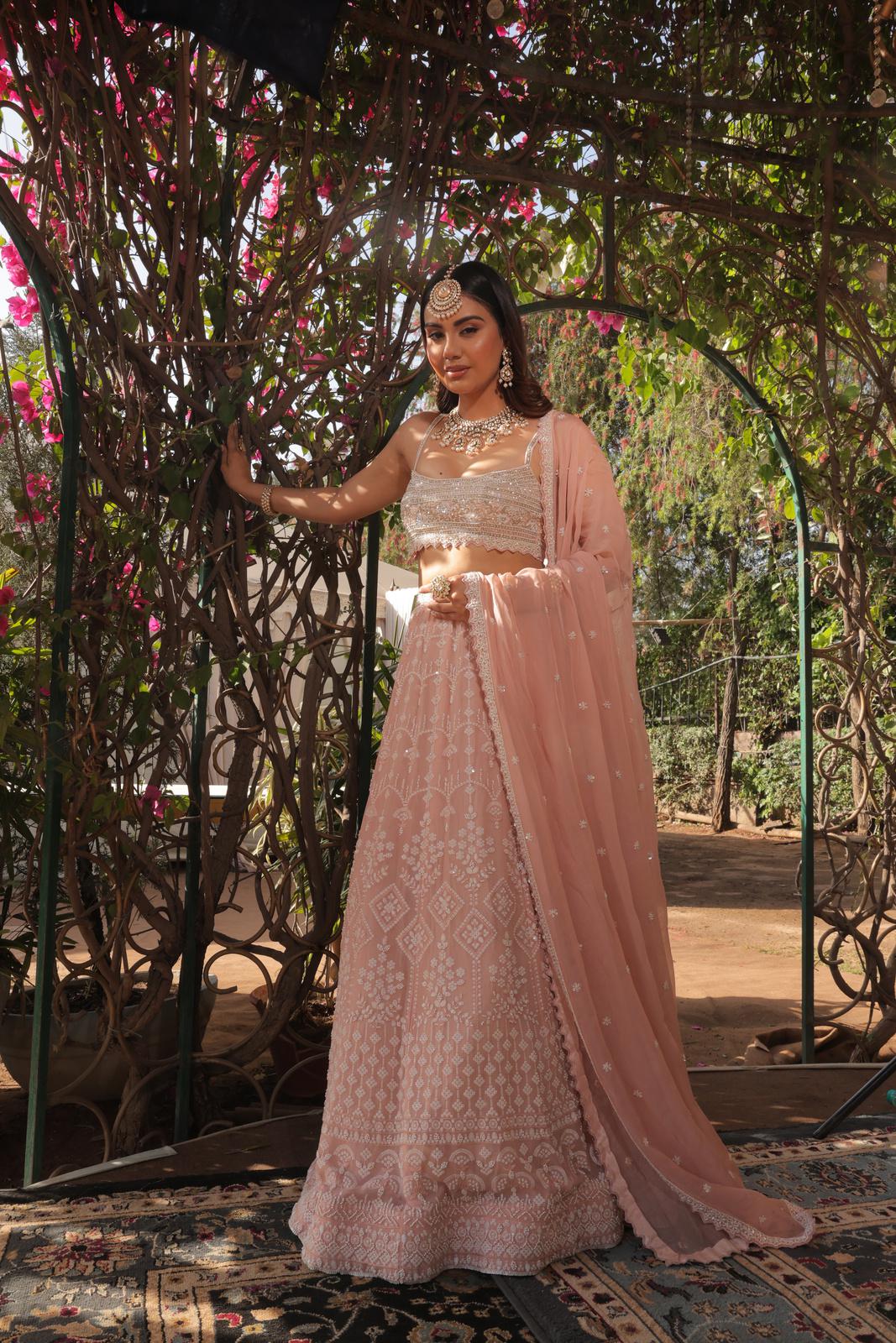 Sitara Glint – Sequin Embroidered Lehenga Set